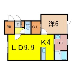 ハスコートたかすⅠの物件間取画像